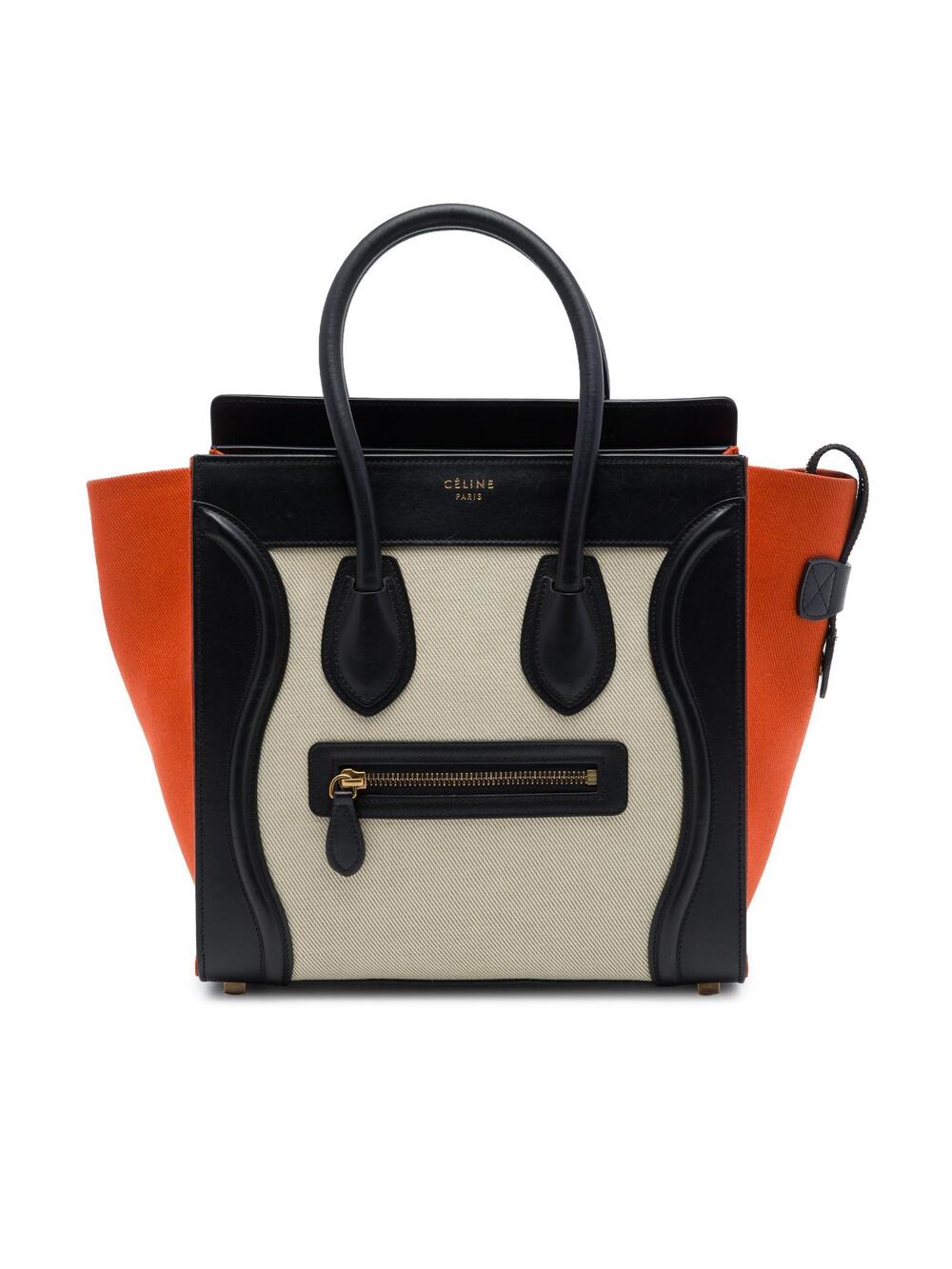 Celine Micro Tricolor Canvas And #362338C80B
